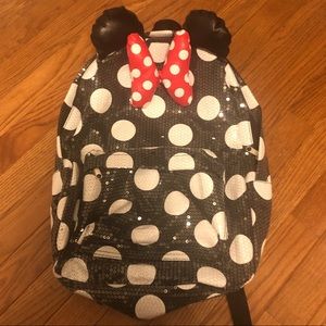 Disney Minnie Mouse Sequin Backpack